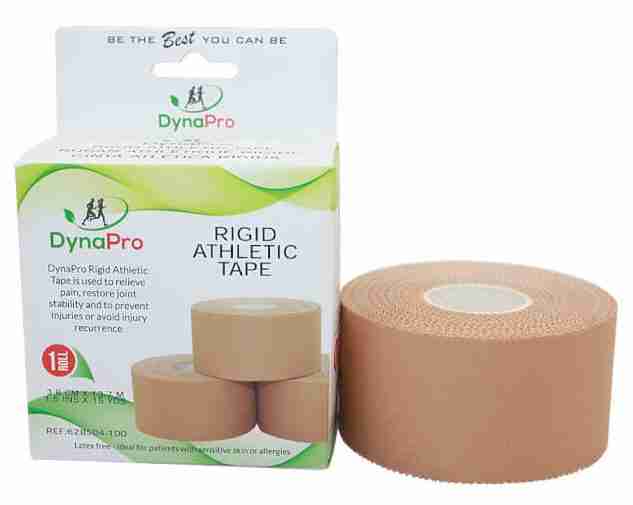 DynaPro Rigid Athletic Tape- a latex free strapping tape